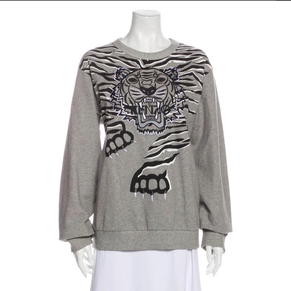 KENZO / Graphic Print Crew Neck Sweater